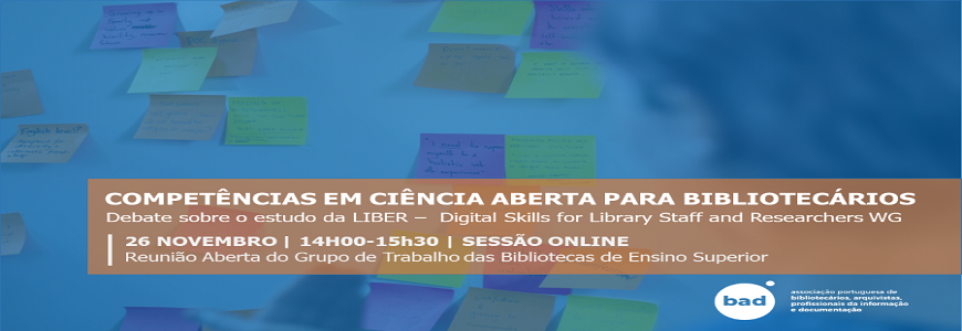 Competências em Ciência Aberta para Bibliotecários (Reunião aberta do GT-BES)