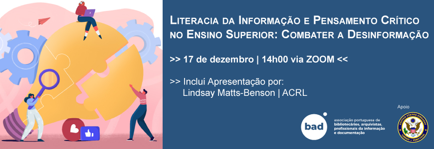 Literacia da Informação e pensamento crítico no Ensino Superior: combater a desinformação