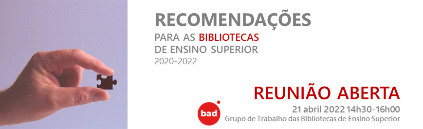Reunião Aberta do GT-BES: O impacto das Recomendações das BES e o que falta fazer