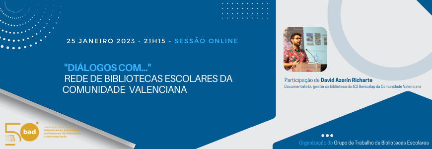 “Diálogos com” | Conheça a Rede de Bibliotecas Escolares da Comunidade Valenciana e suas prioridades de trabalho