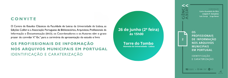 OS PROFISSIONAIS DE INFORMAÇÃO NOS ARQUIVOS MUNICIPAIS EM PORTUGAL